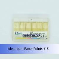 Absorbent Paper Points (конусность 0.2) Meta Biomed, Южная Корея