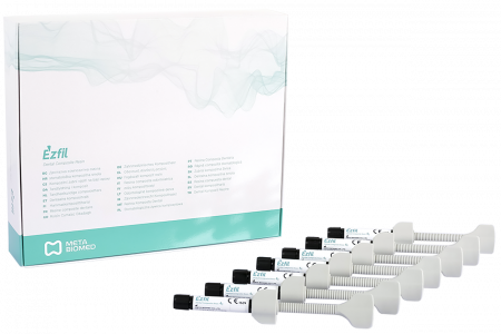 Ezfill наногибридный светоотверждаемый пломбировочный материал, Meta Biomed, Южная Корея