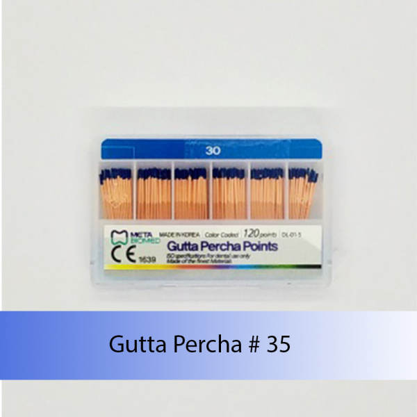 Gutta Percha Points (конусность 0.2) Meta Biomed, Южная Корея