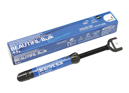 Beautifil-Bulk Restorative композит для реставрации  жевательной группы зубов, вносимый одним слоем 4 мм SHOFU, Япония