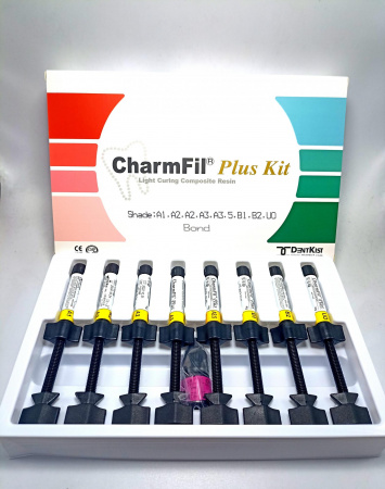 СharmFil Plus светоотверждаемый реставрационный материал DentKist, Южная Корея