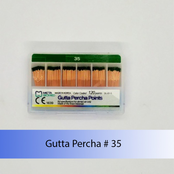 Gutta Percha Points (конусность 0.2) Meta Biomed, Южная Корея